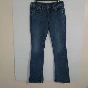 Silver Jeans Men,s Size 32X32 Boot Cut in Deep Blue